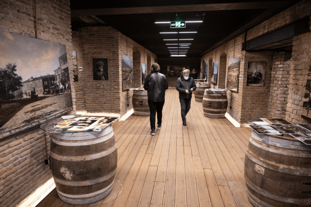 Colors of Tfilisi, 2021 Exhibition in old tbilisi . Creator Nicoloz Tbileli, curator Art Gallery Line