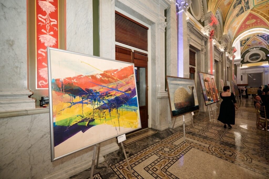 Contemporary Georgian art at the Library of Congress on the Event Rooted in Culture