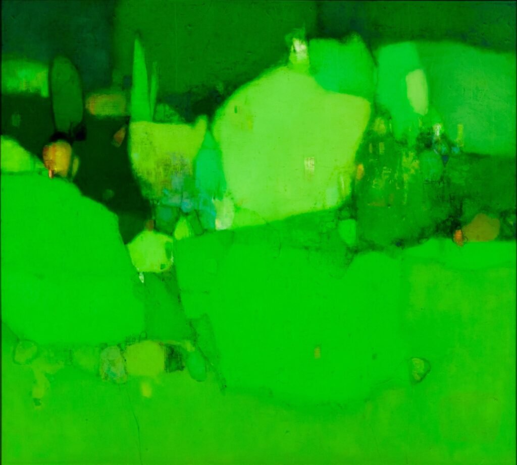 The Green Hill — Mamuka Didebashvili — 2010 — Canvas, Oil