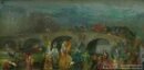 In the Tbilisi — Avto Popiashvili — Canvas, Oil