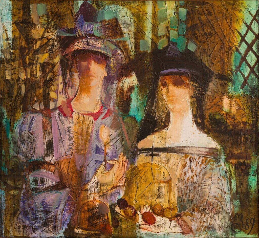 Easter — Otar Vepkhvadze — 1989 — Canvas, Oil