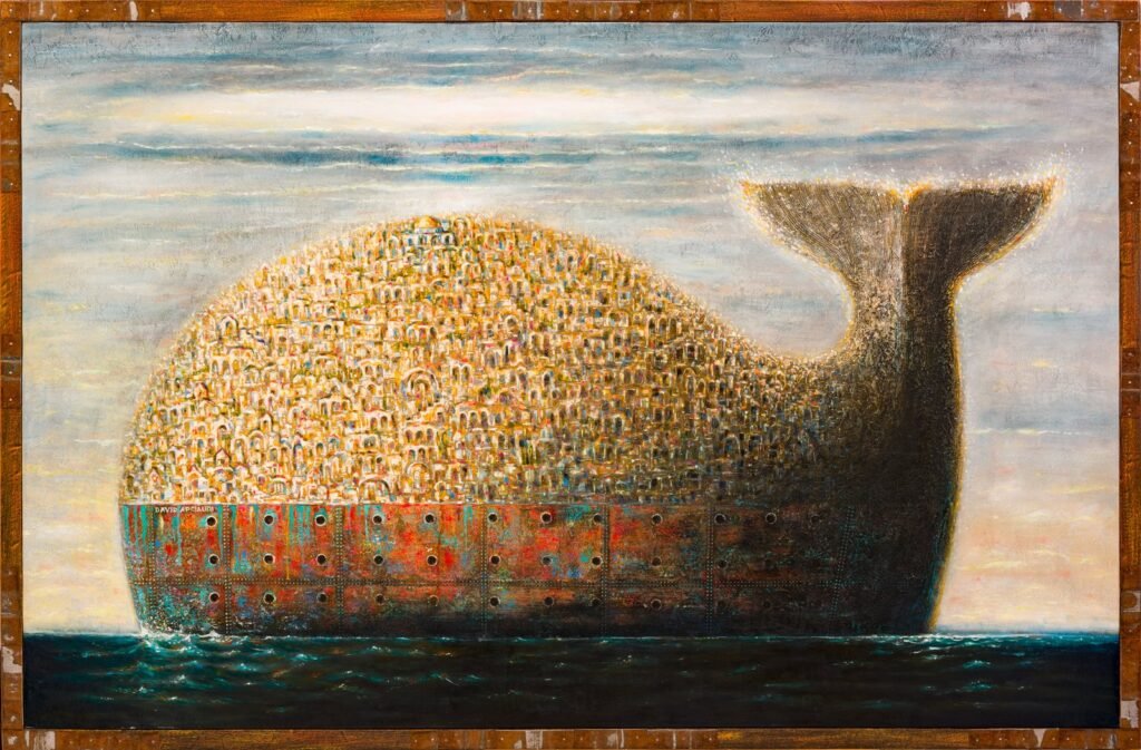Noahs Ark — Dato Apciauri — 2023 — Canvas, Oil