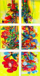 Vines — Sergo Tbileli — 2025 — Canvas, Mix Media