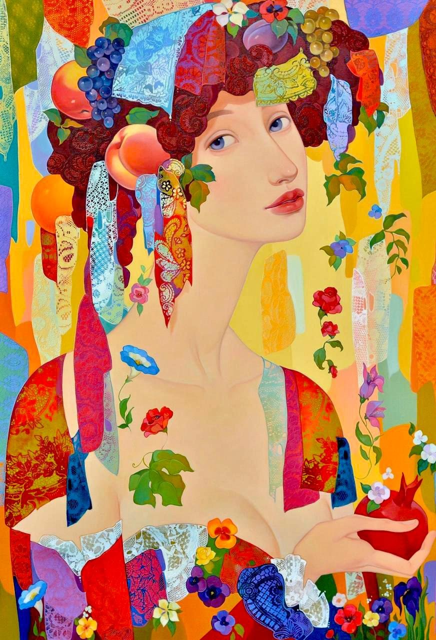 Flora — Maia Ramishvili — 2020 — Canvas, Oil