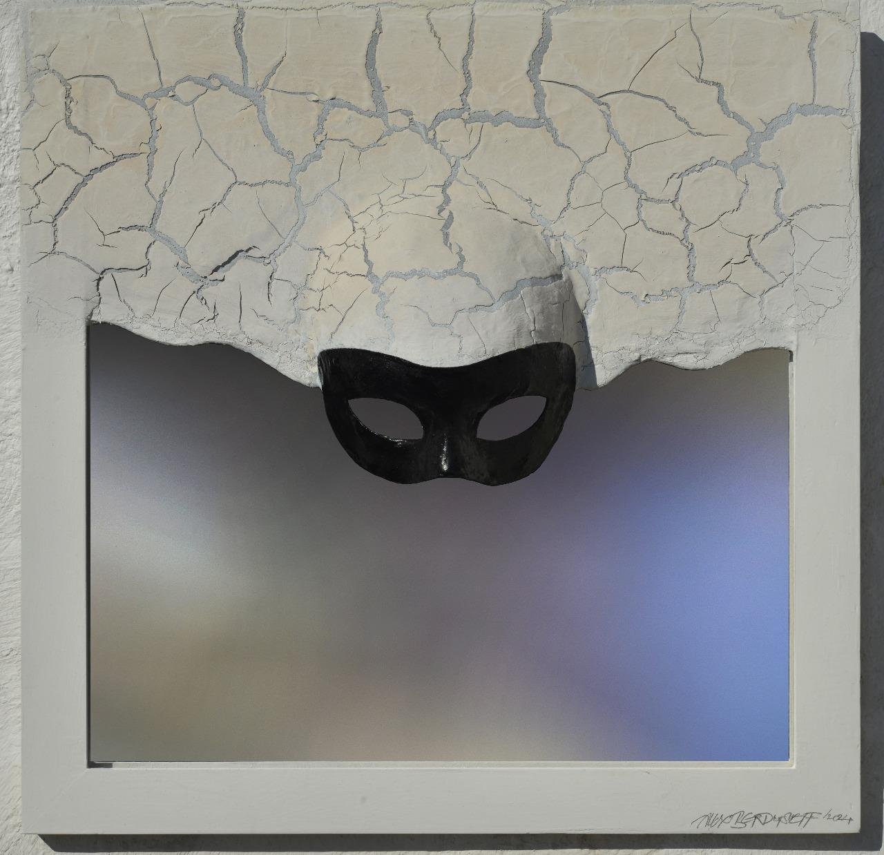 Mask - Mirror I — Alex Berdysheff — 2025 — Mixed Media, Wood