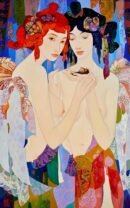 Sparrow — Maia Ramishvili — 2015 — Canvas, Oil