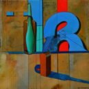 Streetart Style Stil-life I — Alex Berdysheff — 2025 — Acrylic, Canvas, Oil