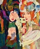 The Night and Day — Maia Ramishvili — 2023 — Canvas, Oil