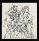 Dulcinea & Sancho Panza (pencil) by Sergo Tbileli
