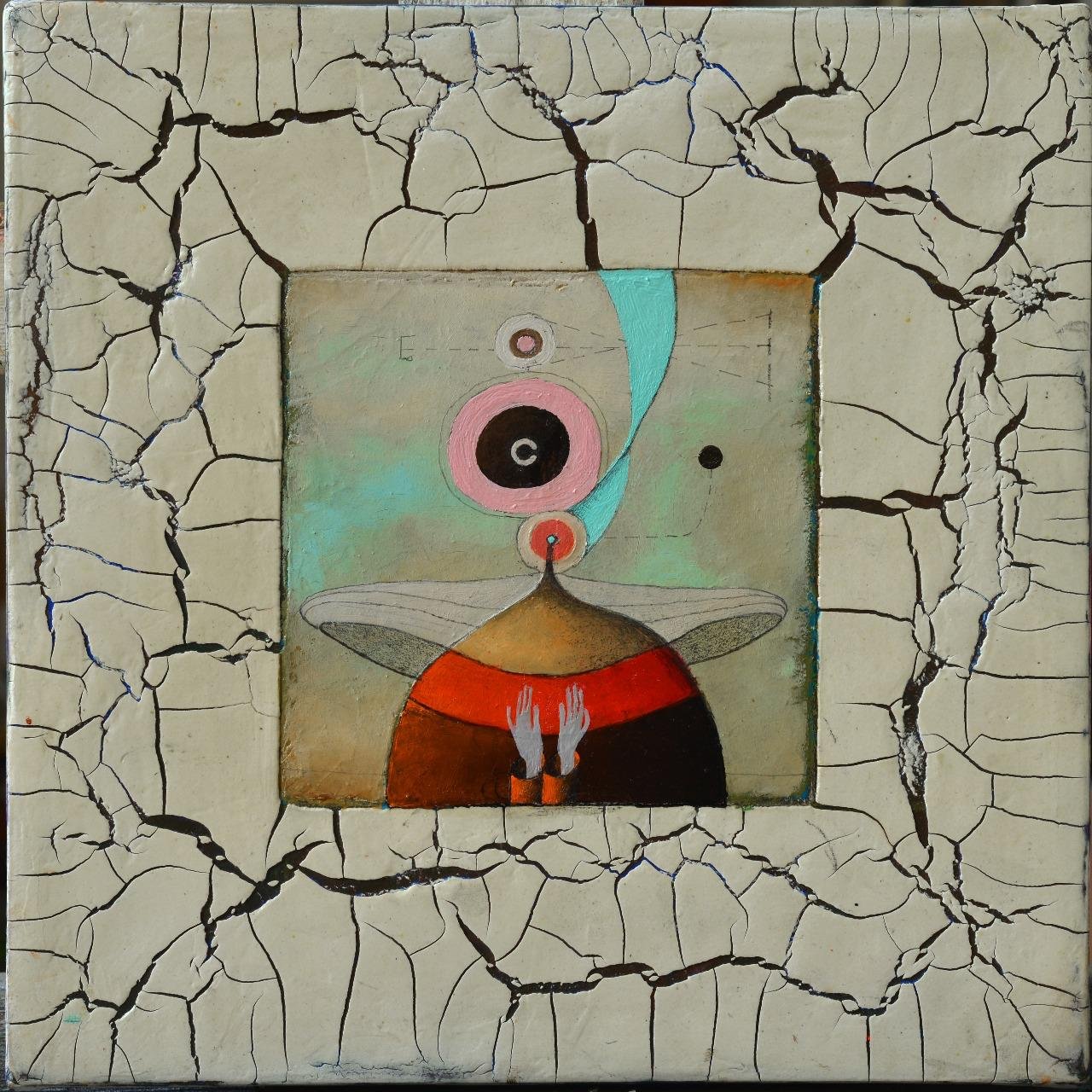 Ephemeral Creature I — Alex Berdysheff — 2025 — Mixed Media