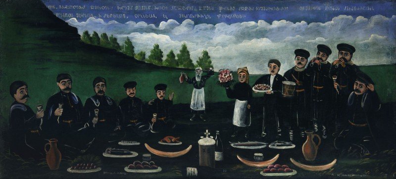 Easter Festival - 1906 - Niko Pirosmani