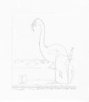 Flamingo — Sergo Tbileli — 2025 — Cardboard, Mix Media