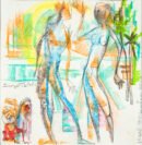 Miami — Sergo Tbileli — 2025 — Cardboard, Mix Media