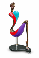 Elegance — Levan Vardosanidze — Bronze — 59 × 27 × 18.5 cm — 2008 — Unique work — Presented by Art Gallery Line