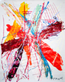 Abstraction — Temo Tailuri — 2008 — Canvas, Mixed Media