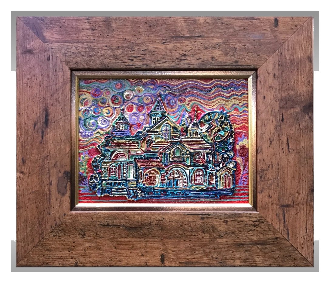 Sergo Tbileli – Tbilisi, O My Tbilisi — 16.5 × 21.7 cm