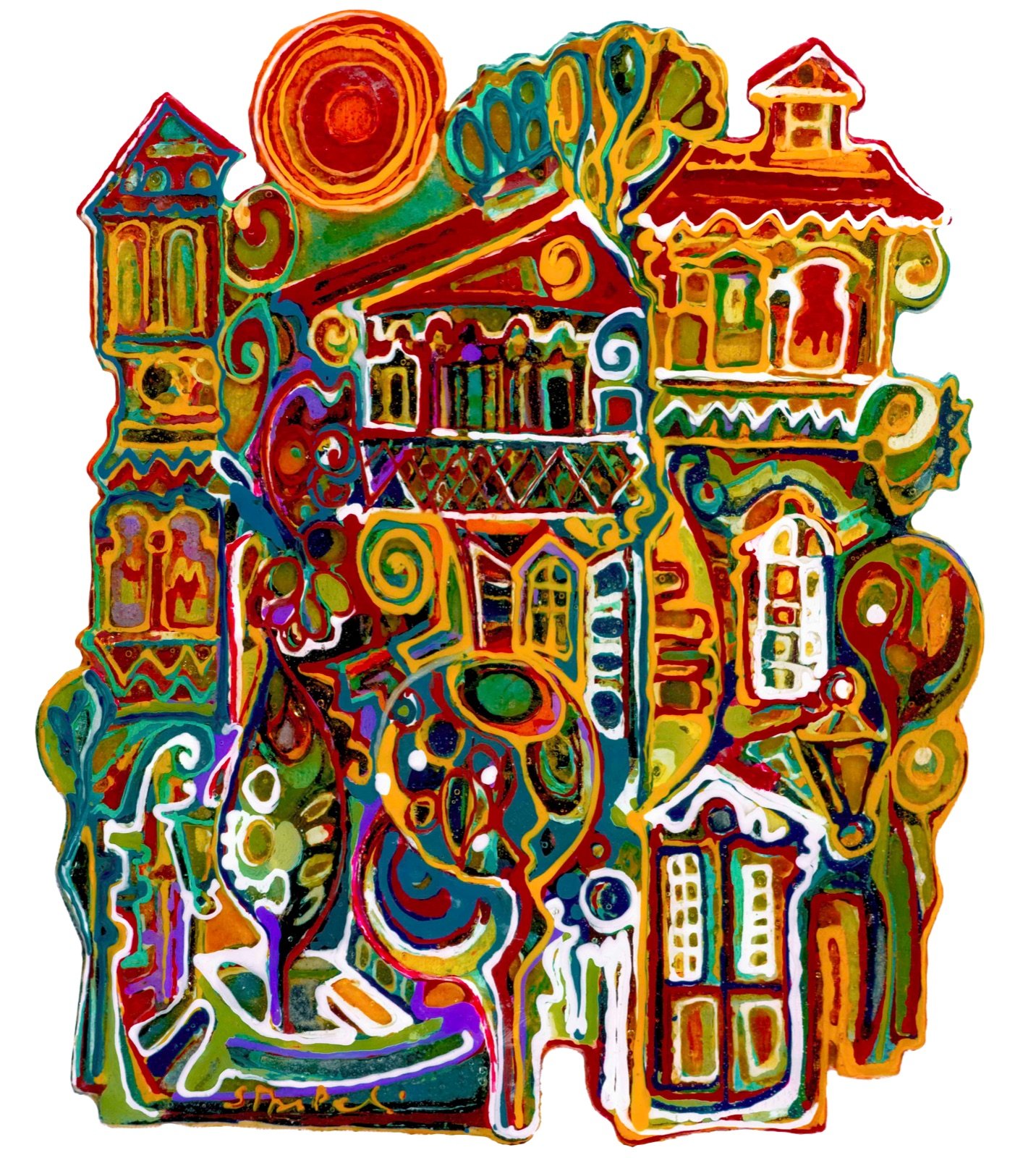 Tbilisi, O My Tbilisi by Sergo Tbileli